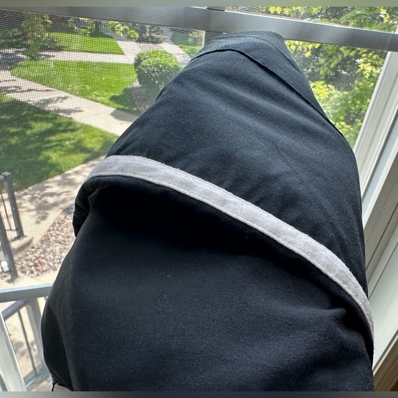 Express Jeans VINTAGE black joggers with white side stripes - Picture 12 of 14